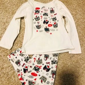 Meowy Christmas night set
